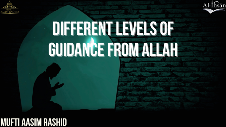 Different Levels of Guidance from Allah